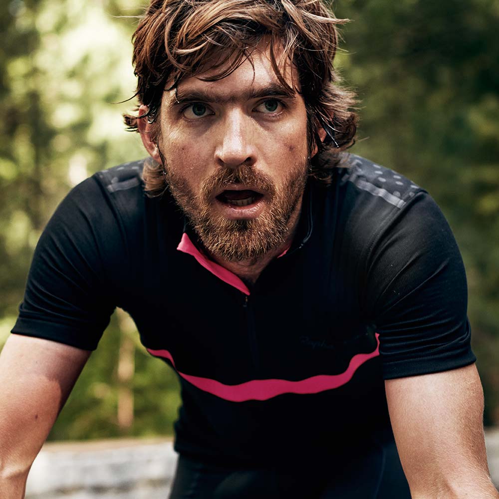 Rapha + Paul Smith Black Jersey celebrates Giro d'Italia maglia